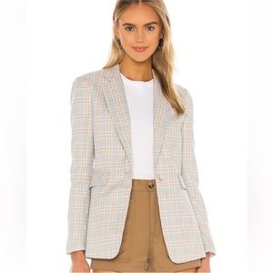 NWT 1. State Woodland Plaid Blazer